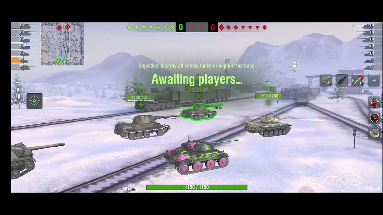 WOTBLITZ Exciting Gameplay 