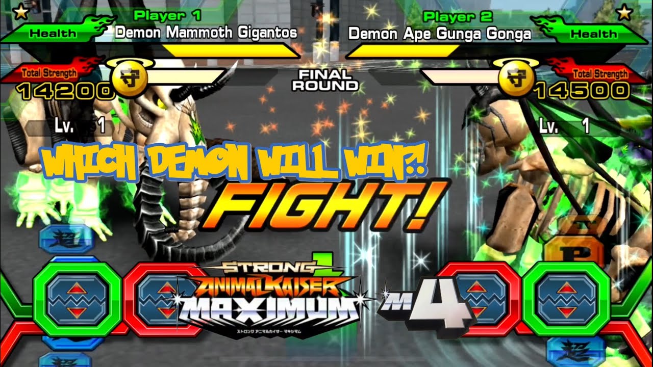 *DEMON VS DEMON* Strong Animal Kaiser Maximum 4!!!