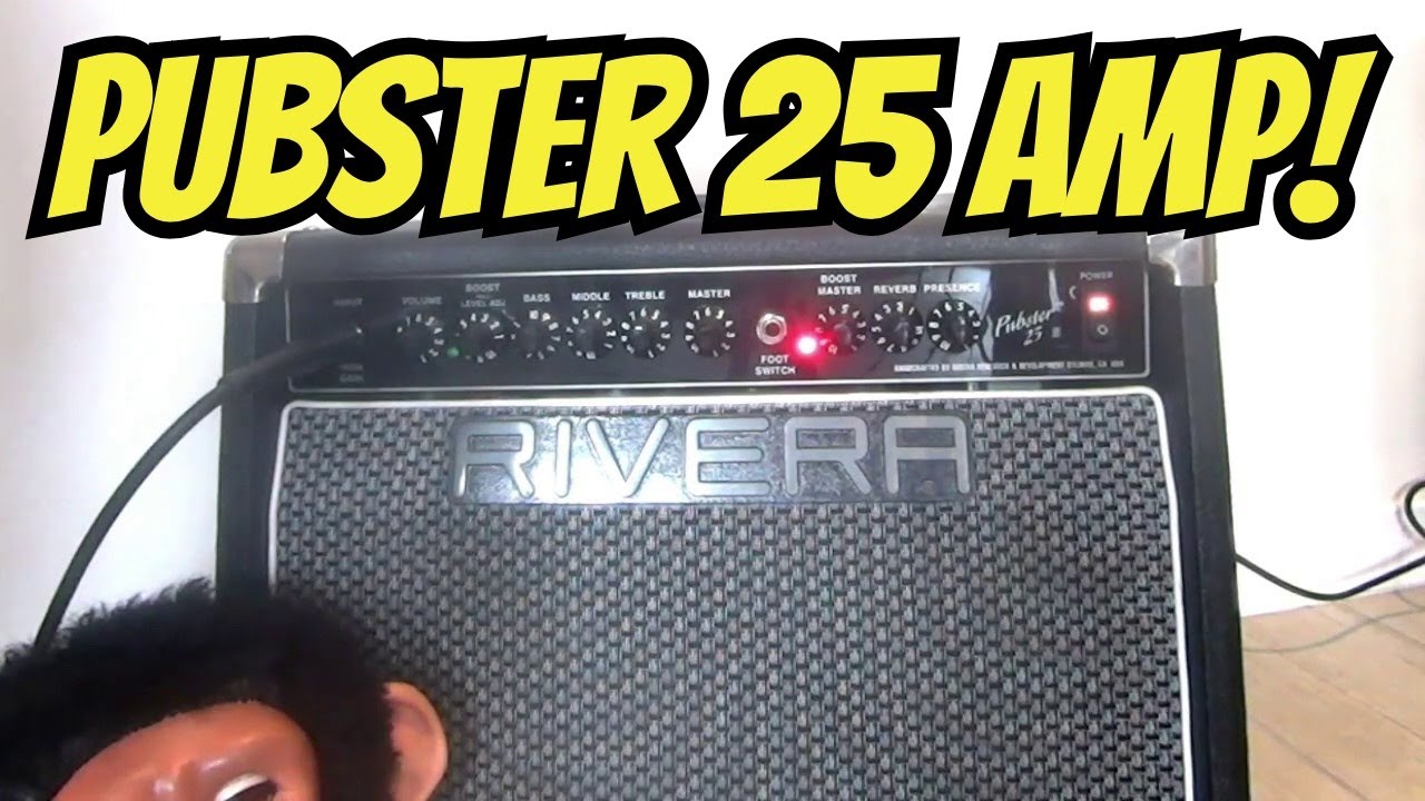 Amp DEMO: Rivera PUBSTER 25 (Music Man guitar)