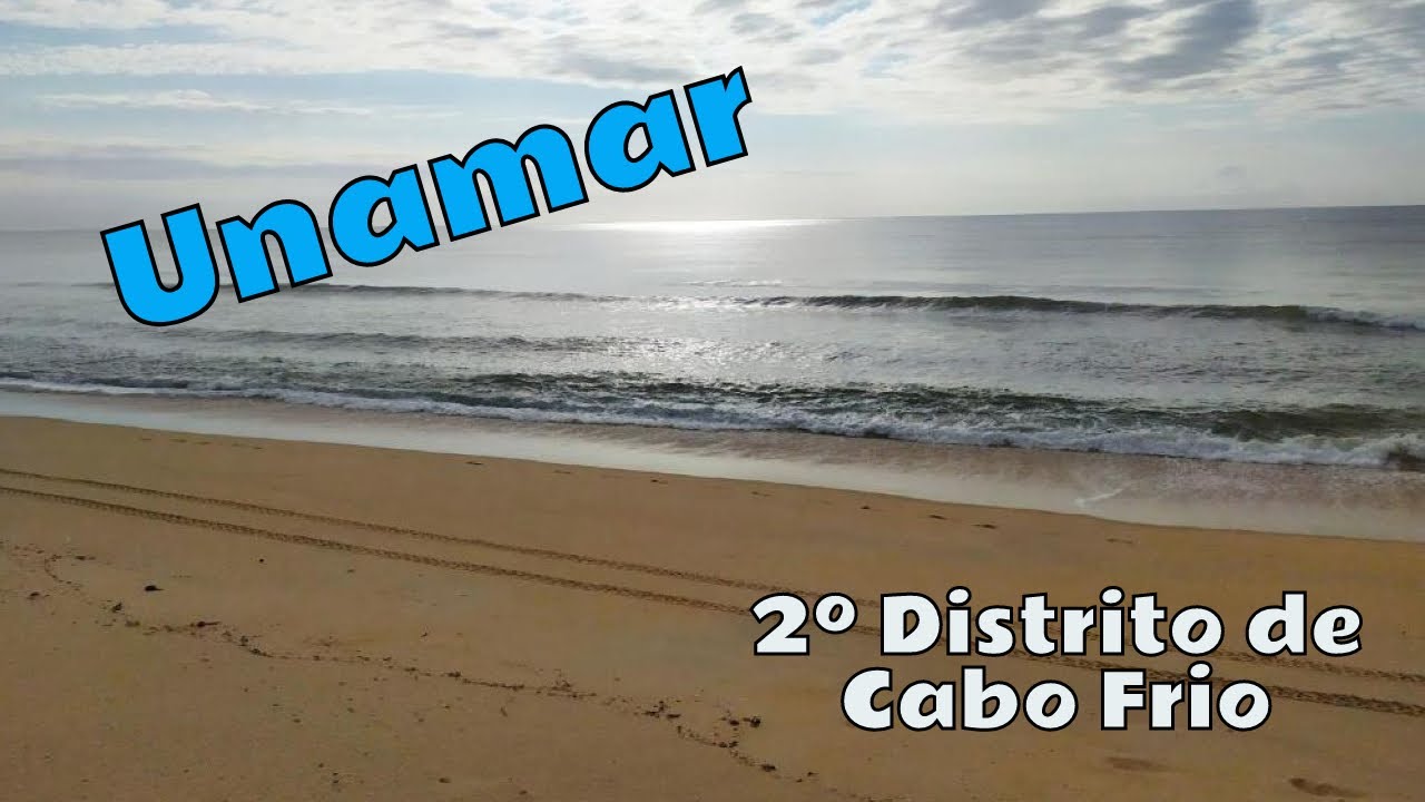 Praia de Unamar, Tamoios. Distrito de Cabo Frio