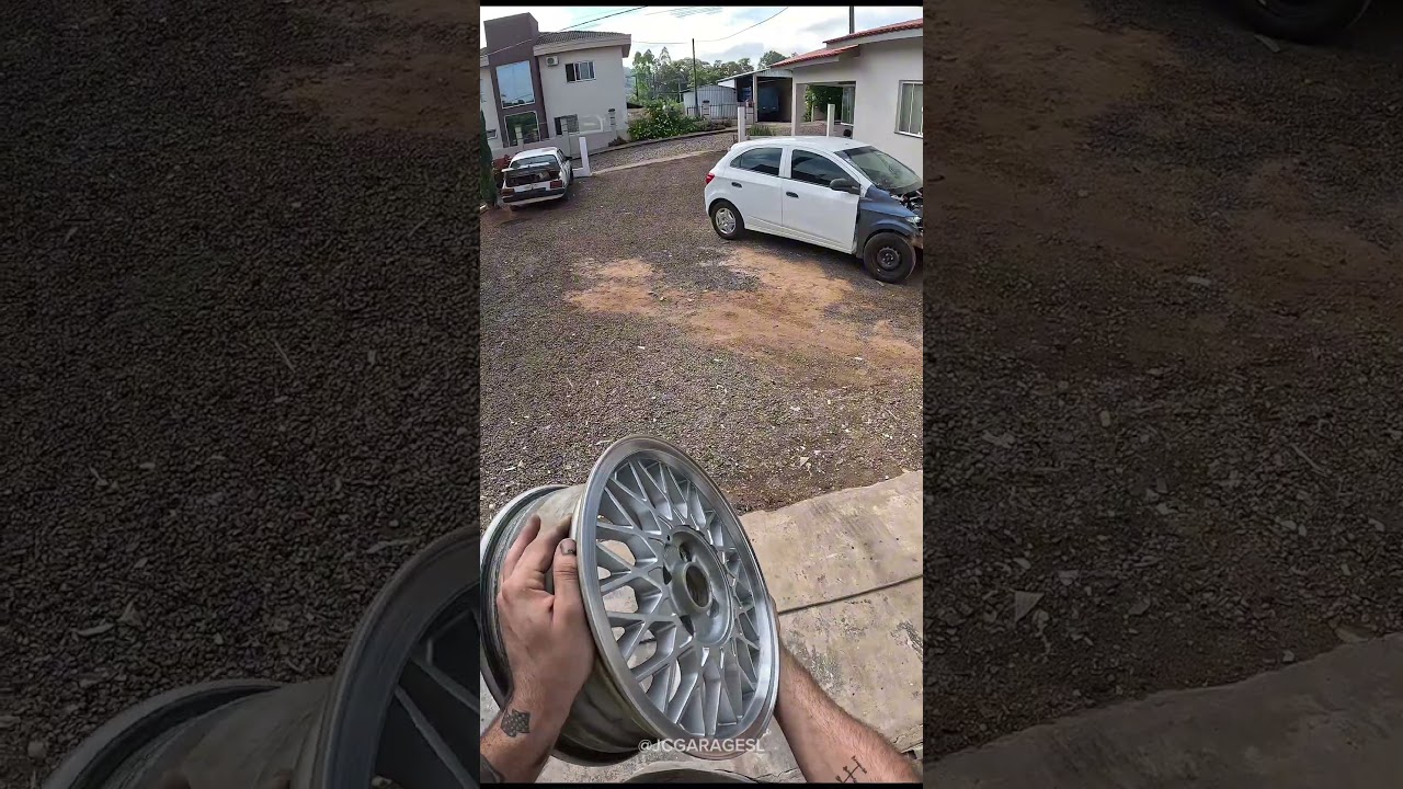 DIAMANTA&Ccedil;&Atilde;O de roda feita em CASAUltimos episodios GTi