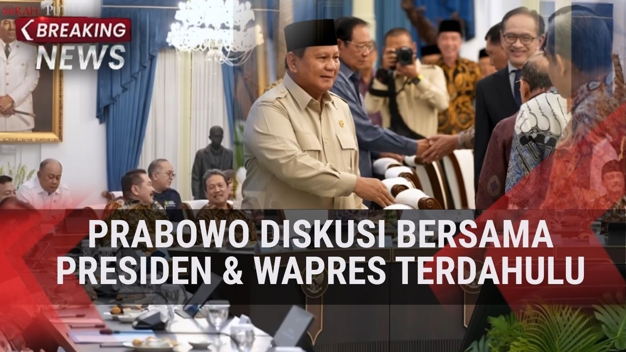 Prabowo Diskusi Bersama Presiden & Wapres Terdahulu