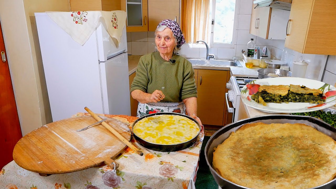 Χωριάτικη λαχανόπιτα από τη γιαγιά Δήμητρα | Greek food