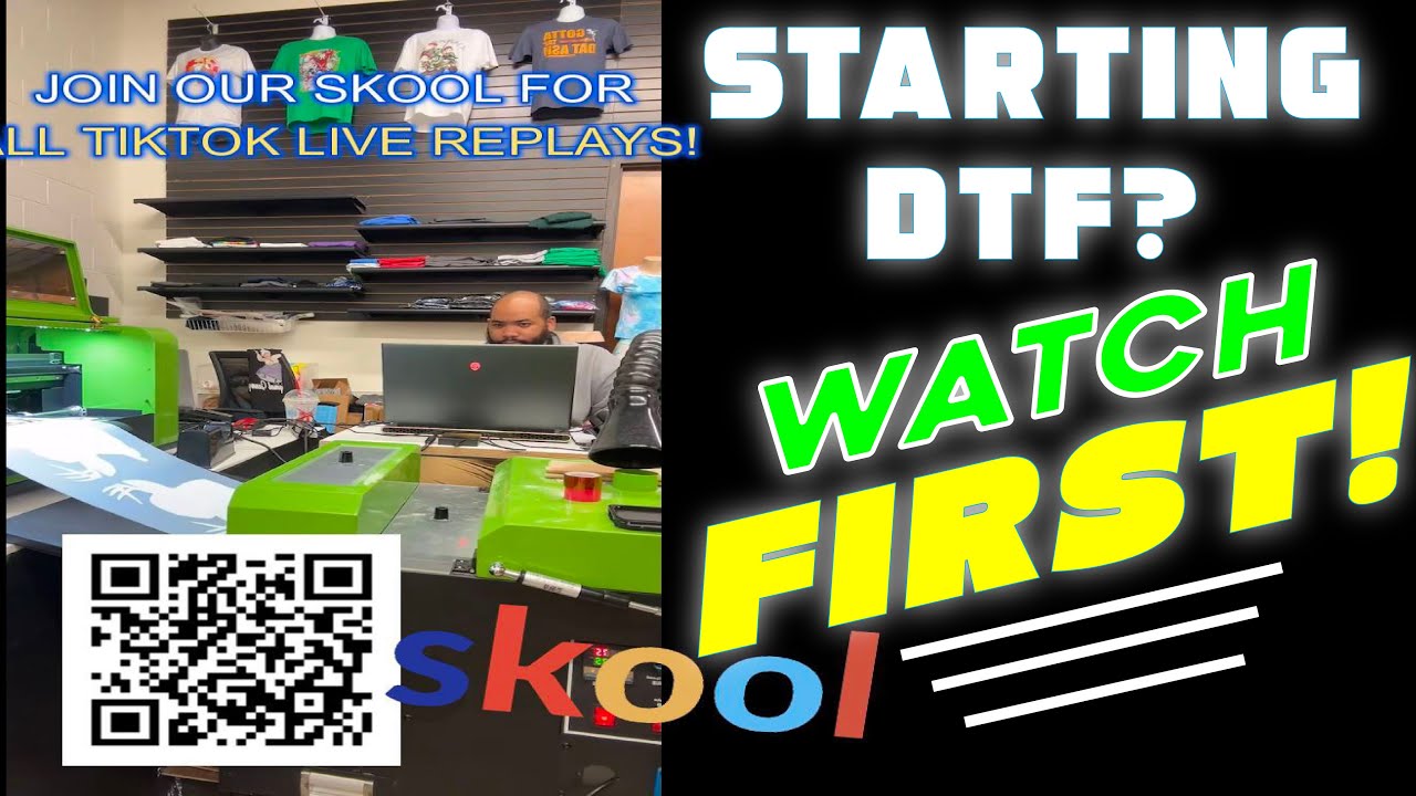 EVERYTHING BEGINNERS NEED TO KNOW ABOUT DTF PRINTING!