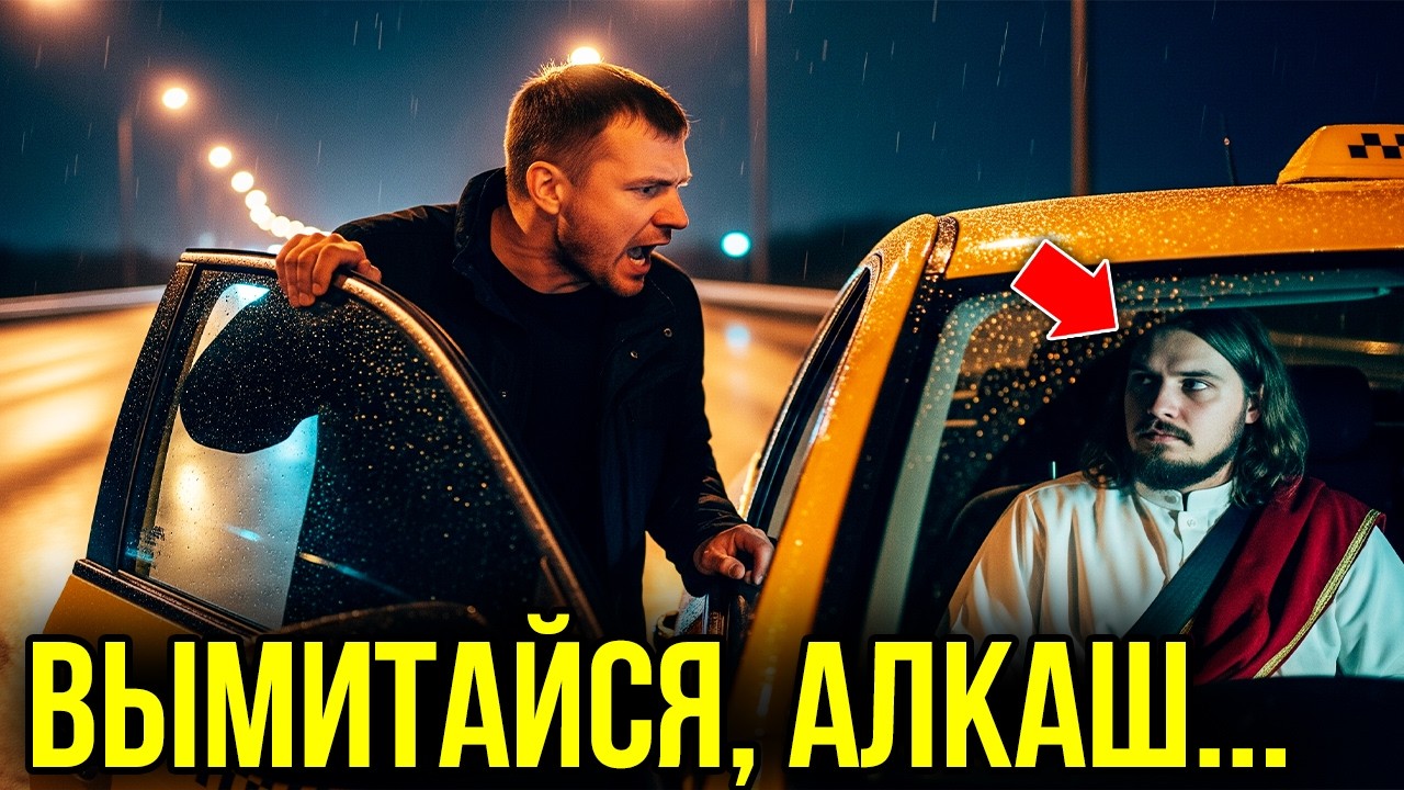 ТАКСИСТ ВЫКИНУЛ СТРАННОГО ПАССАЖИРА ИЗ МАШИНЫ. ОН НЕ ЗНАЛ, ЧТО ЭТО БЫЛ ИИСУС