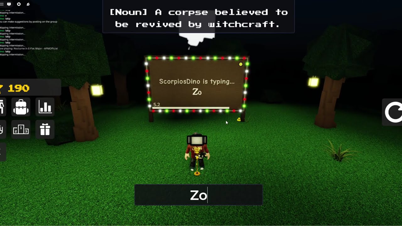 Playing Spelling Bee