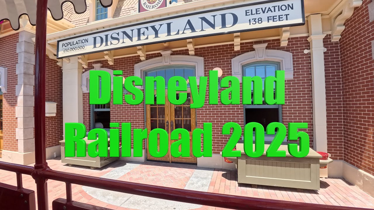Disneyland Railroad 2025