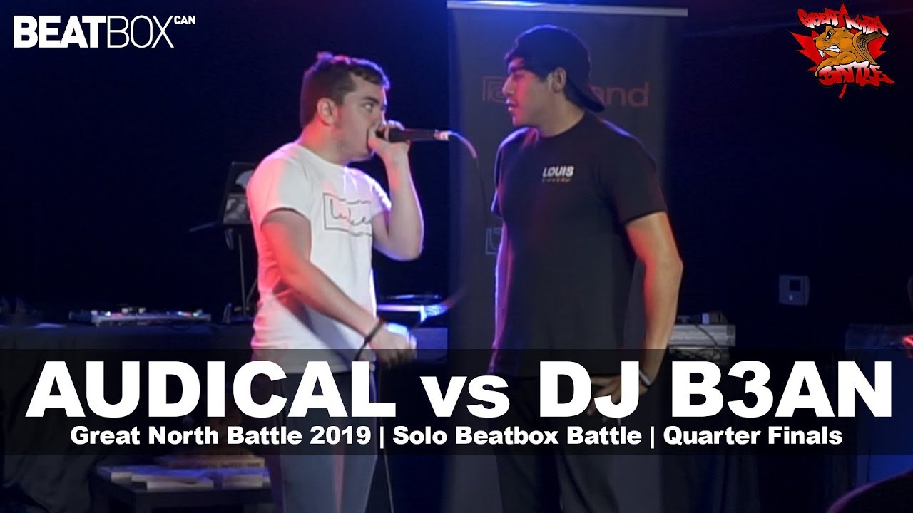 Audical против DJ B3AN | GNB 2019 | Solo Beatbox — четвертьфинал
