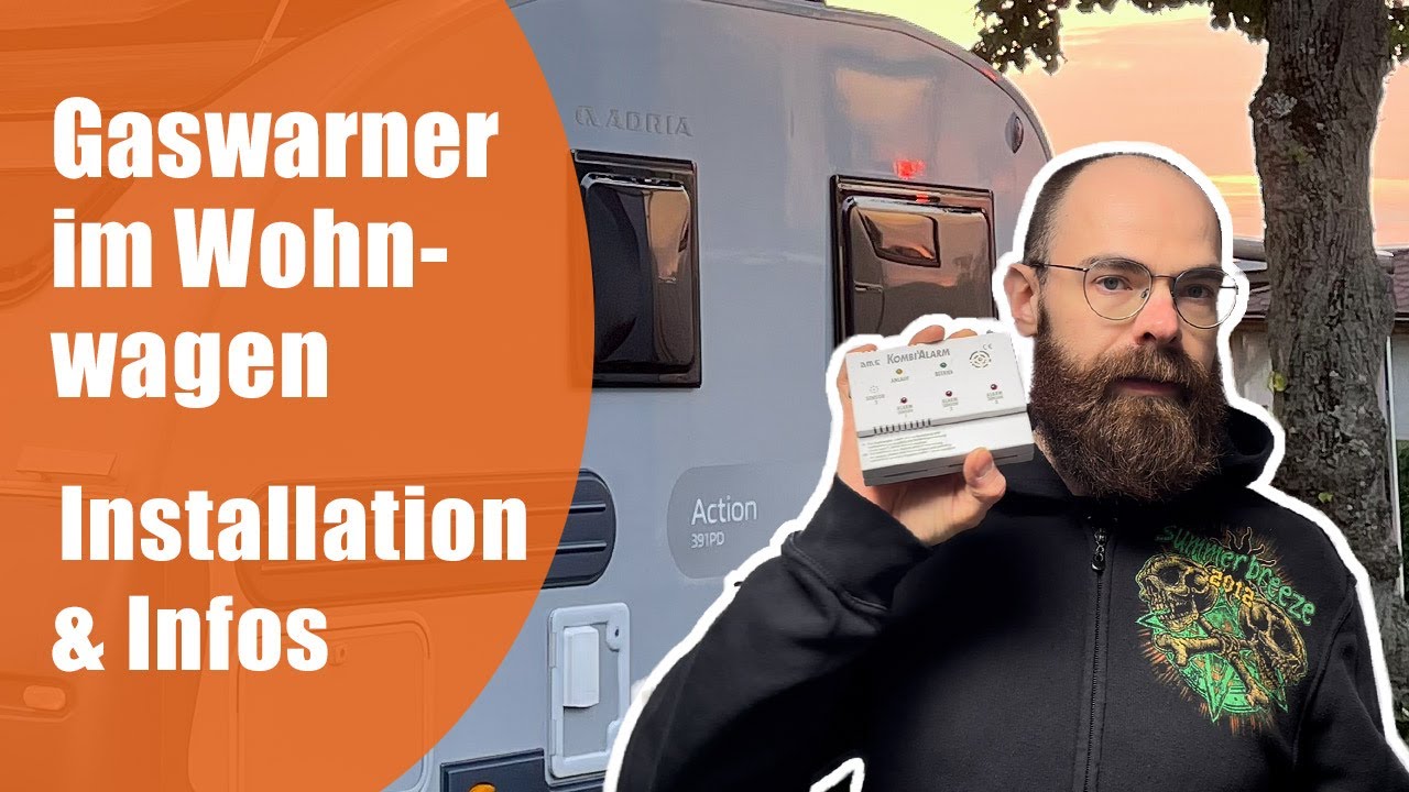 Gaswarner im Wohnwagen - Einbau und Infos | Wechsel zu Thitronik