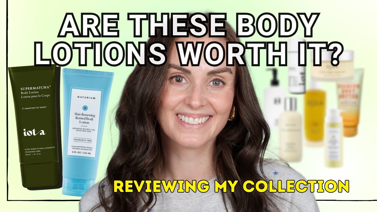 I tested the viral IOTA and NATURIUM body lotions...here's what I really think of them...