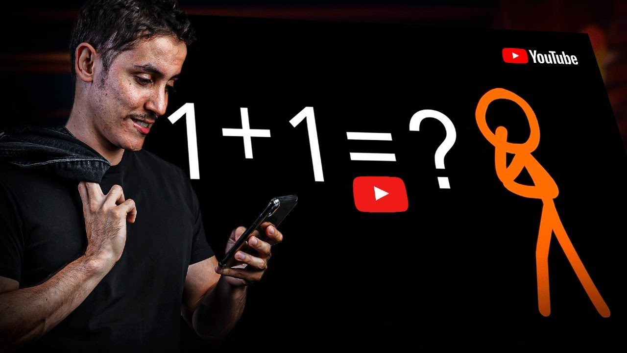 Professor REAGE ao vídeo Animação VS Matemática (Alan Becker)