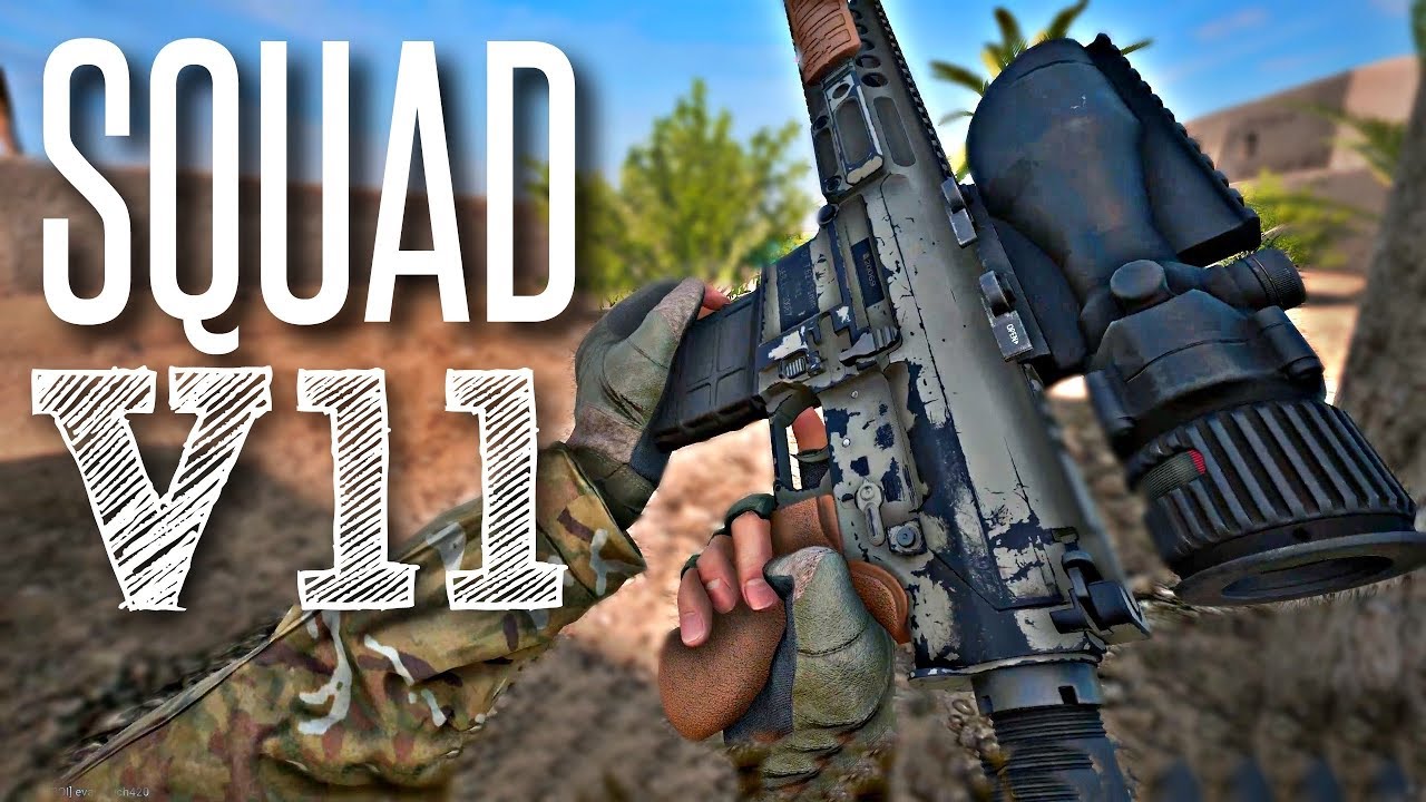 NEW SNIPER! - Squad V11 Gameplay ( British Army, New Weapons, Warrior APC )