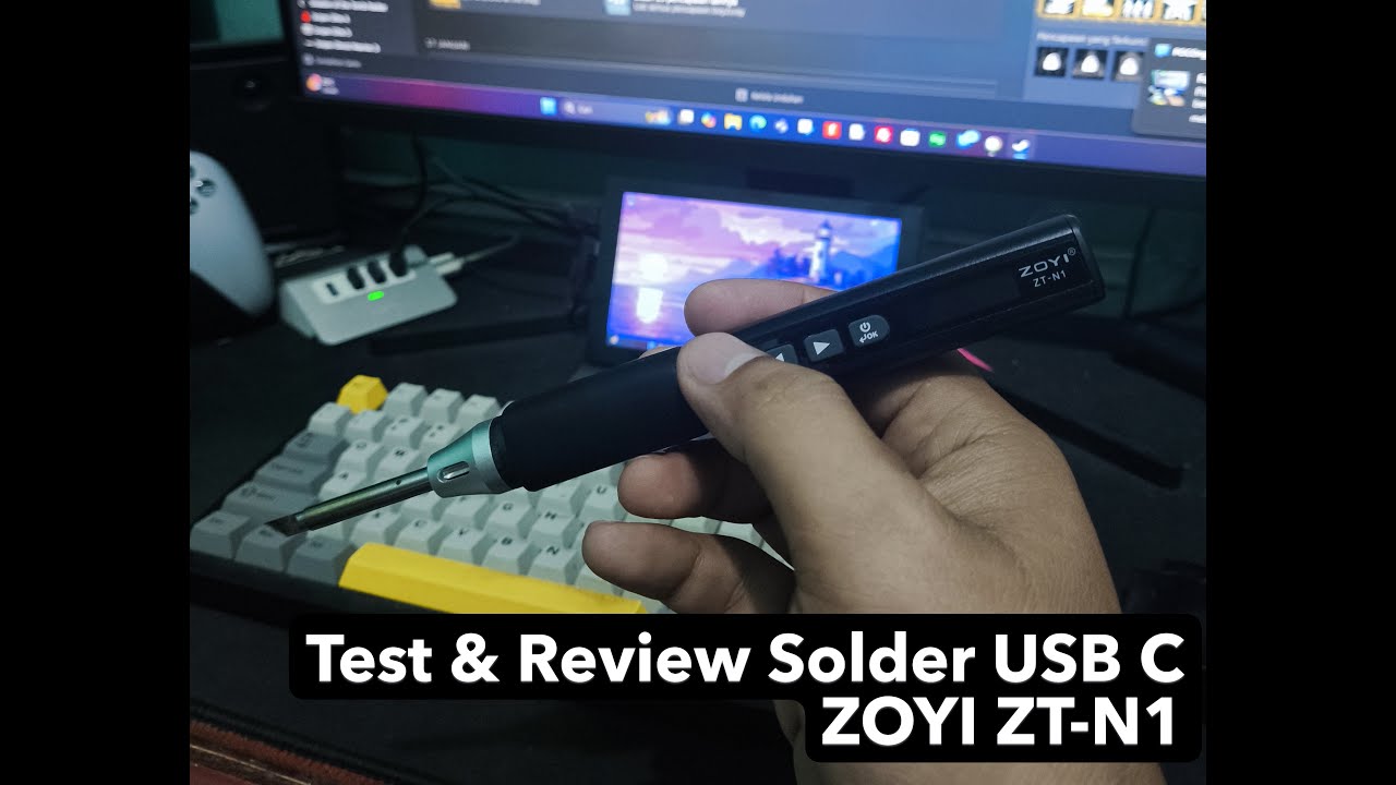Unboxing & Review singkat Solder ZOYI ZT-N1