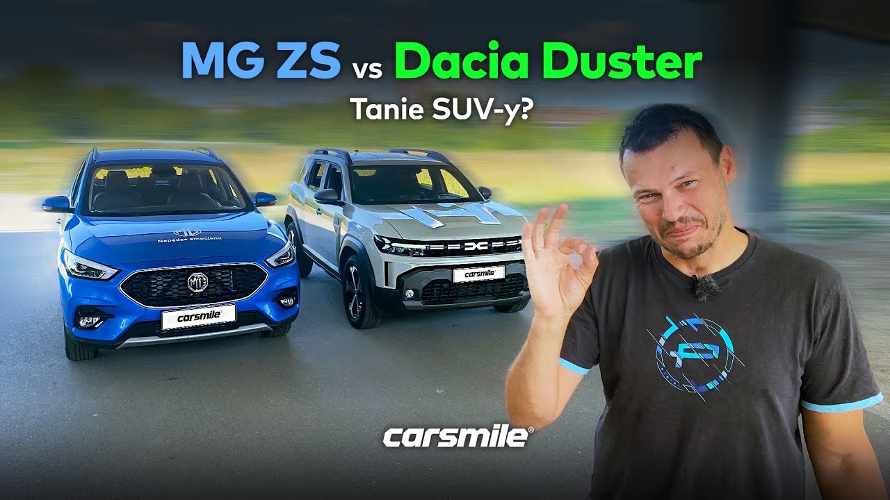 Nowa Dacia Duster vs MG ZS