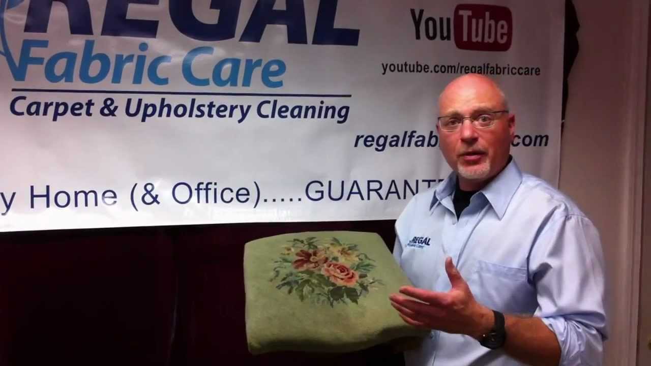 Boston Needlepoint Chair Cleaning