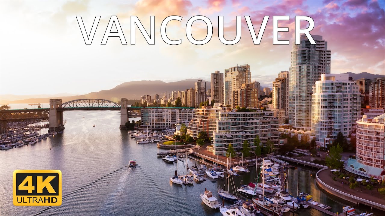 Vancouver, Canada 🇨🇦 | 4K Drone Footage