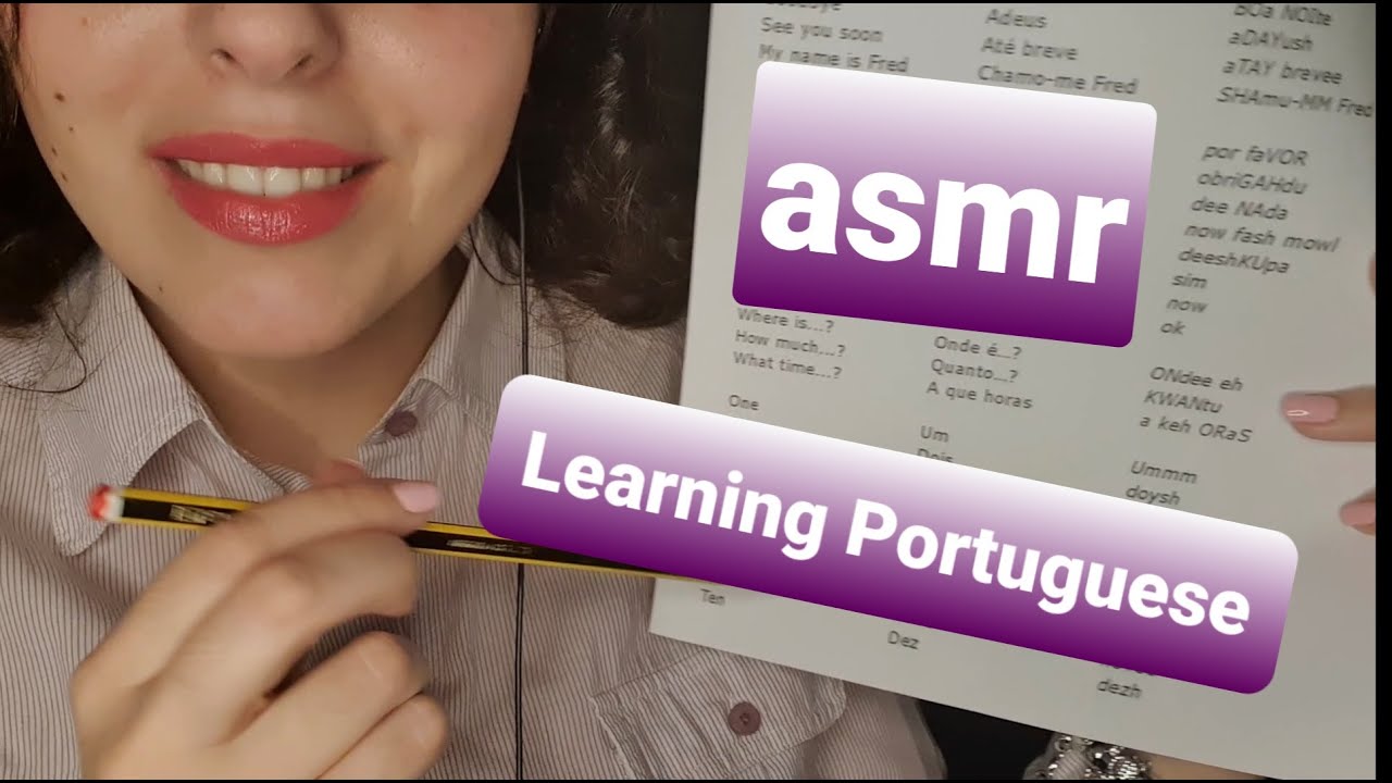 ASMR | Learning Portuguese