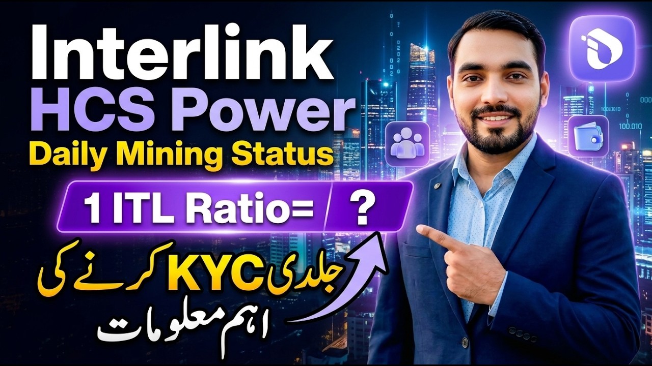 Interlink New Update Daily Mining Status | Interlink Fast KYC Trick