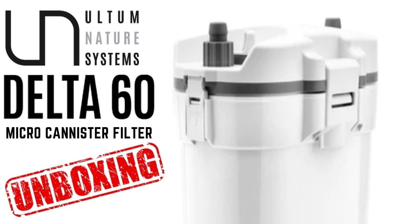 UN systems Delta 60, Unboxing and Review, Small Canister Filter