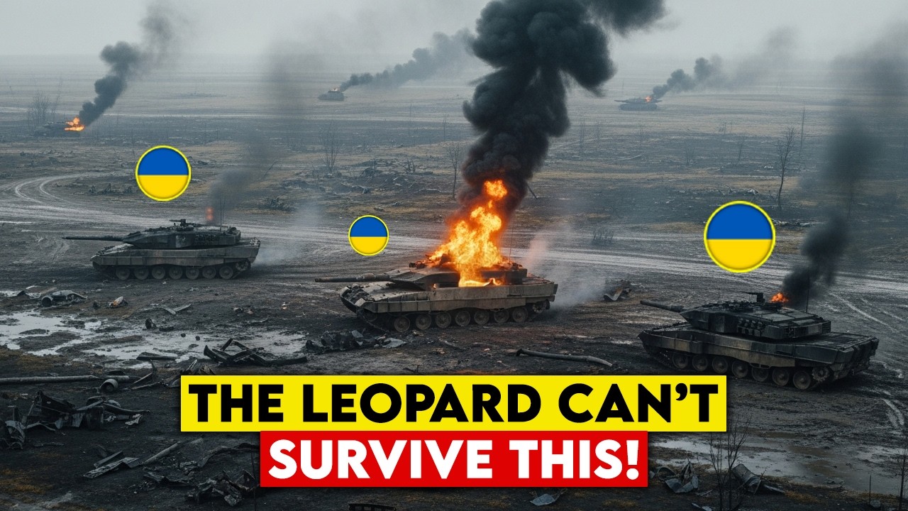 Western Pride Falls! Leopard and Abrams Crumble Under Russian Fire