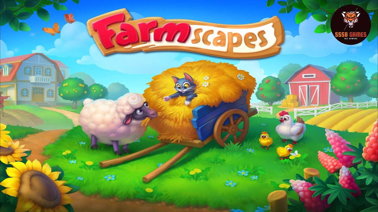 Farmscapes: Day 1 complete - Level 1 To 13 , iOS/Android Walkthrough