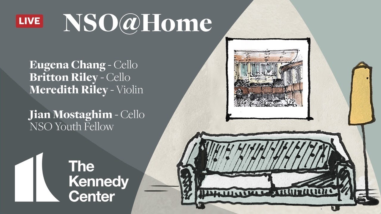 NSO @ Home LIVE &bull; March 14 &bull; E. Chang, B. Riley, M. Riley & J. Mostaghim