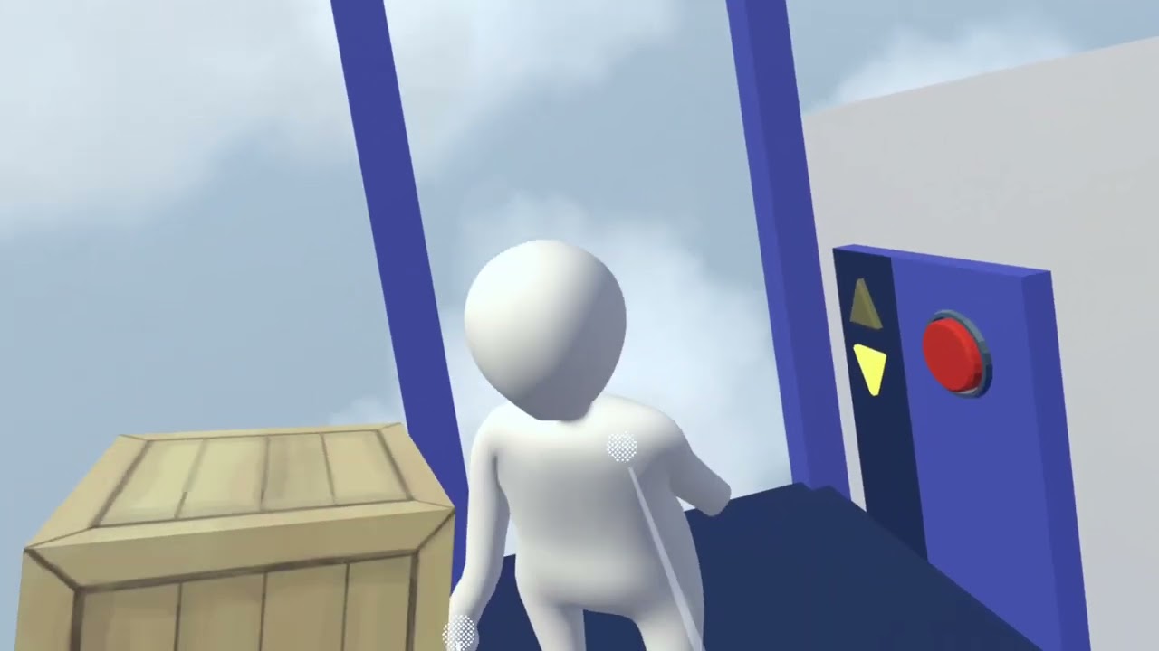 Jag spelar Fall Flat i VR (Väldigt roligt 😀)