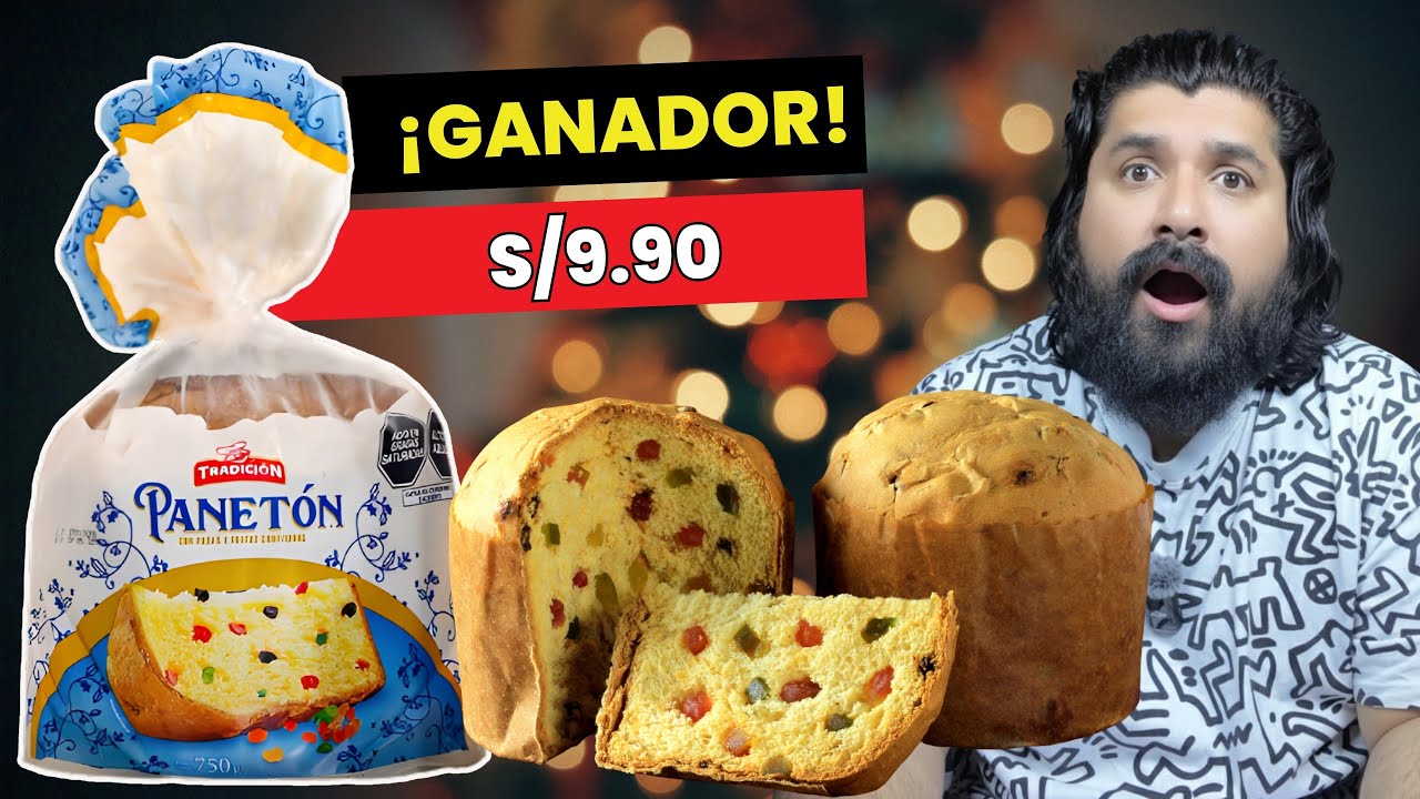 El Panetón MÁS BARATO (S/ 9.90) que HUMILLÓ al resto | Cata a ciegas