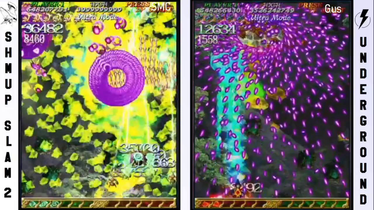 Mushihimesama Futari Ultra 1.5 Duel Live at Shmup Slam 2! Gusto and SMC