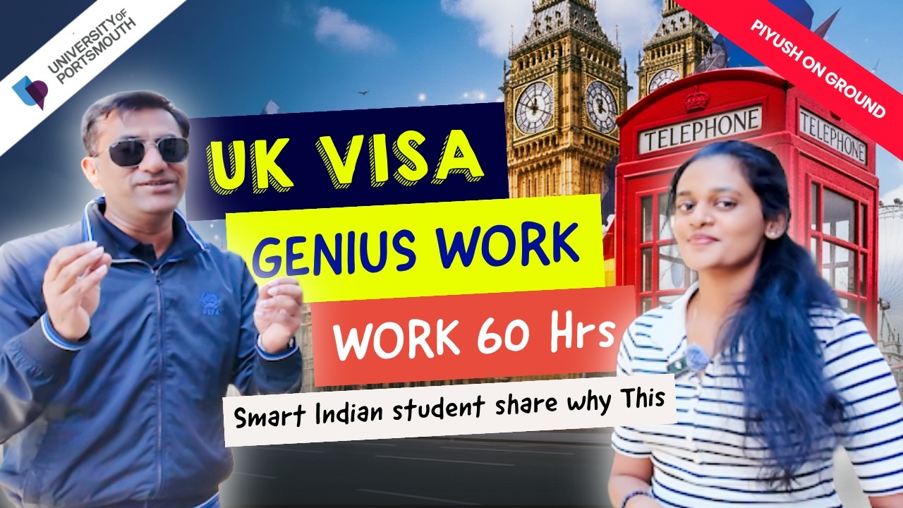 Smart Indian student shares Why This UK Visa Strategy is Genius | Work 60hrs!