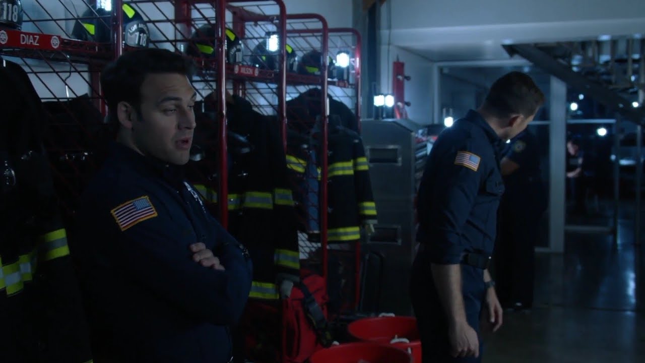 9-1-1 5x03  Bobby tells his team about Harry