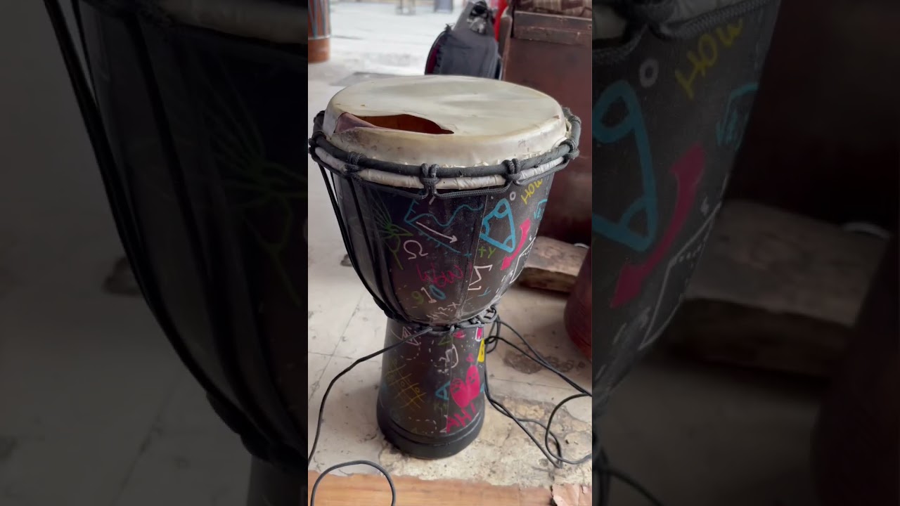 #repairing #djembe