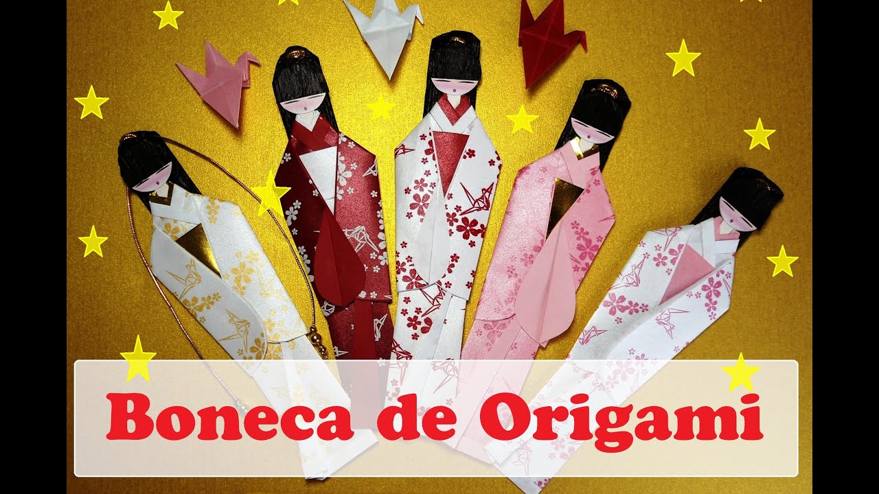 GUEIXA DE ORIGAMI - MARCADOR DE LIVRO NAOMI - 2013