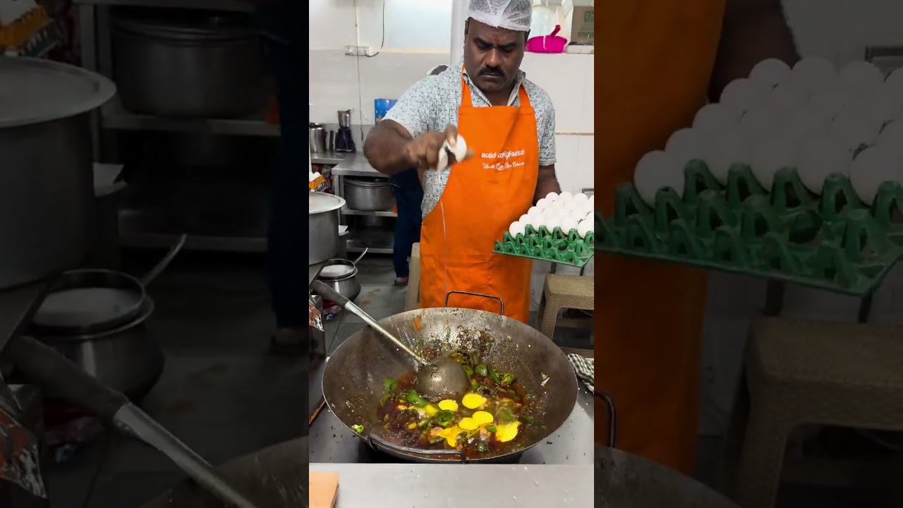 Bangalore Most famous Uncle Egg Fried Rice | Bangalore Street food | Uncle Egg Rice 