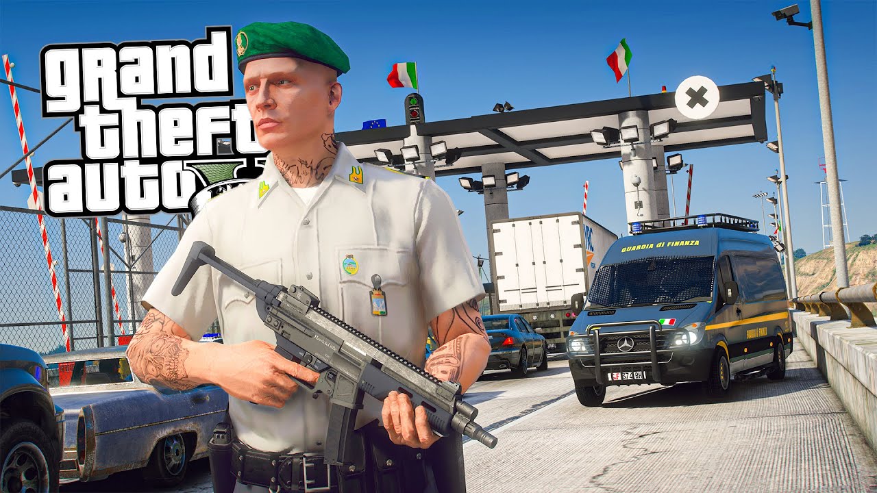 AGENTE DELLA DOGANA! - GTA 5 LSPDFR POLIZIA ITA 👮‍♀️