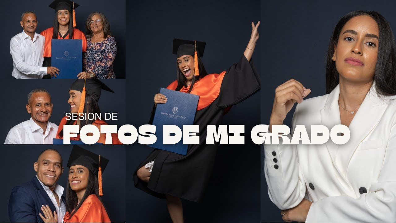 ASI FUE LA SESION DE FOTOS DE MI GRADUACION - UASD - FAMILIA Y MUCHAS RISAS!!!
