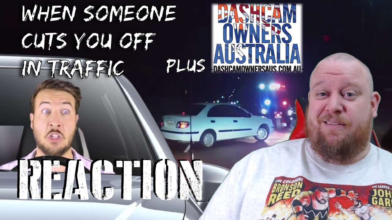 Ryan George - When someone cuts you off in traffic REACTION -  Plus some Aussie Dashcam clips too!