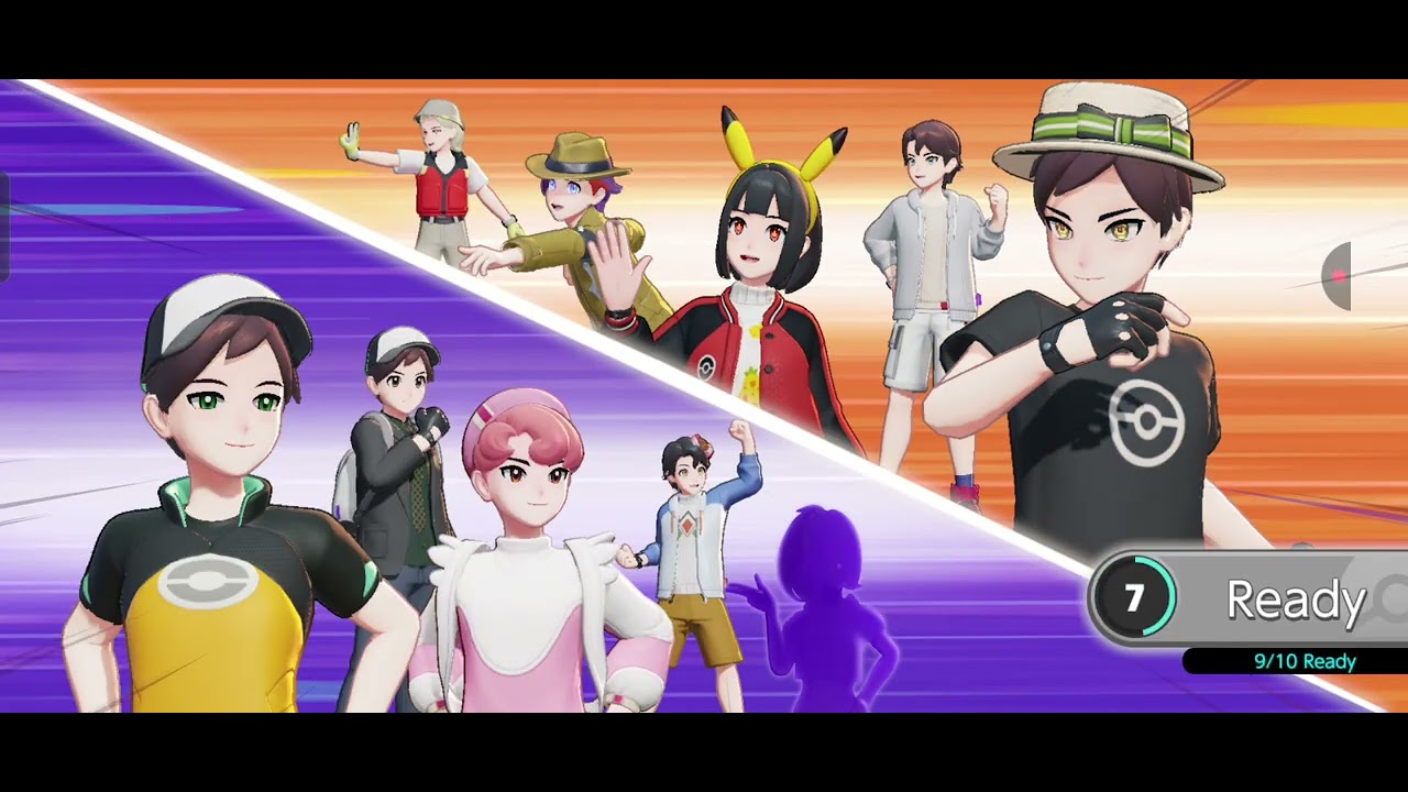 I played Pokemon unite after a long time.