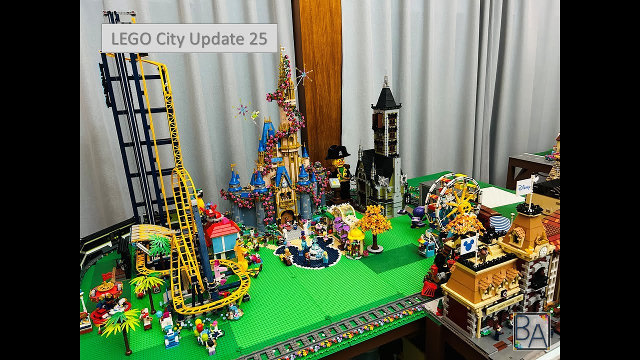 LEGO City Update #25 - Disneyland Renovation