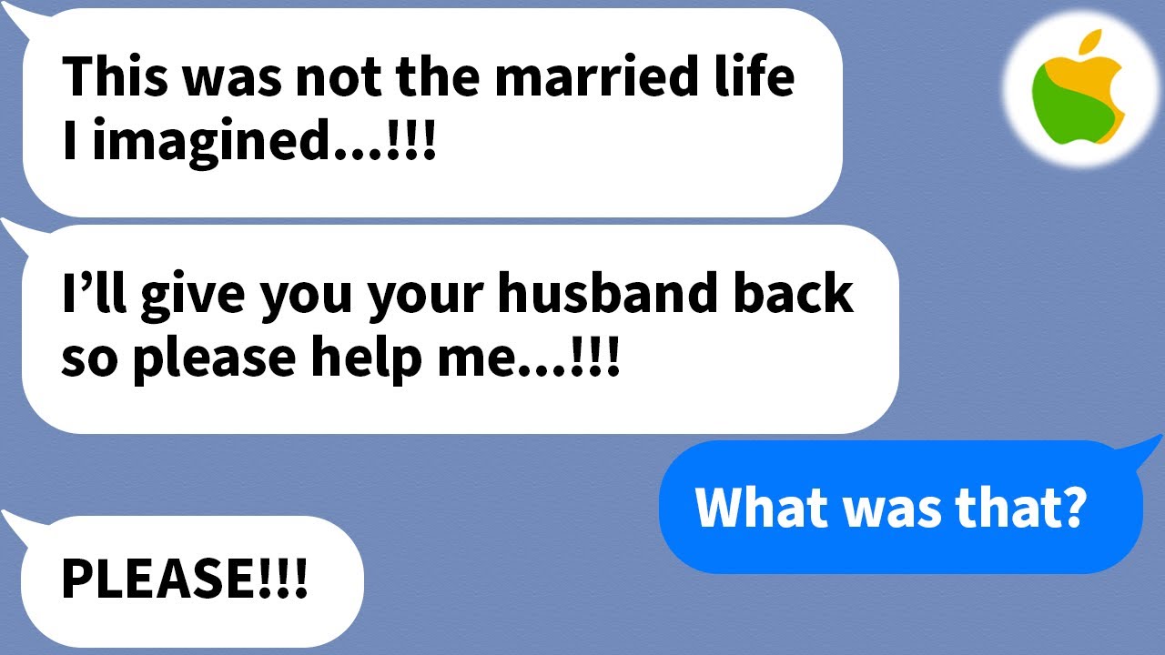 【Apple】 I received a SOS from the cheating woman who stole my husband after one month