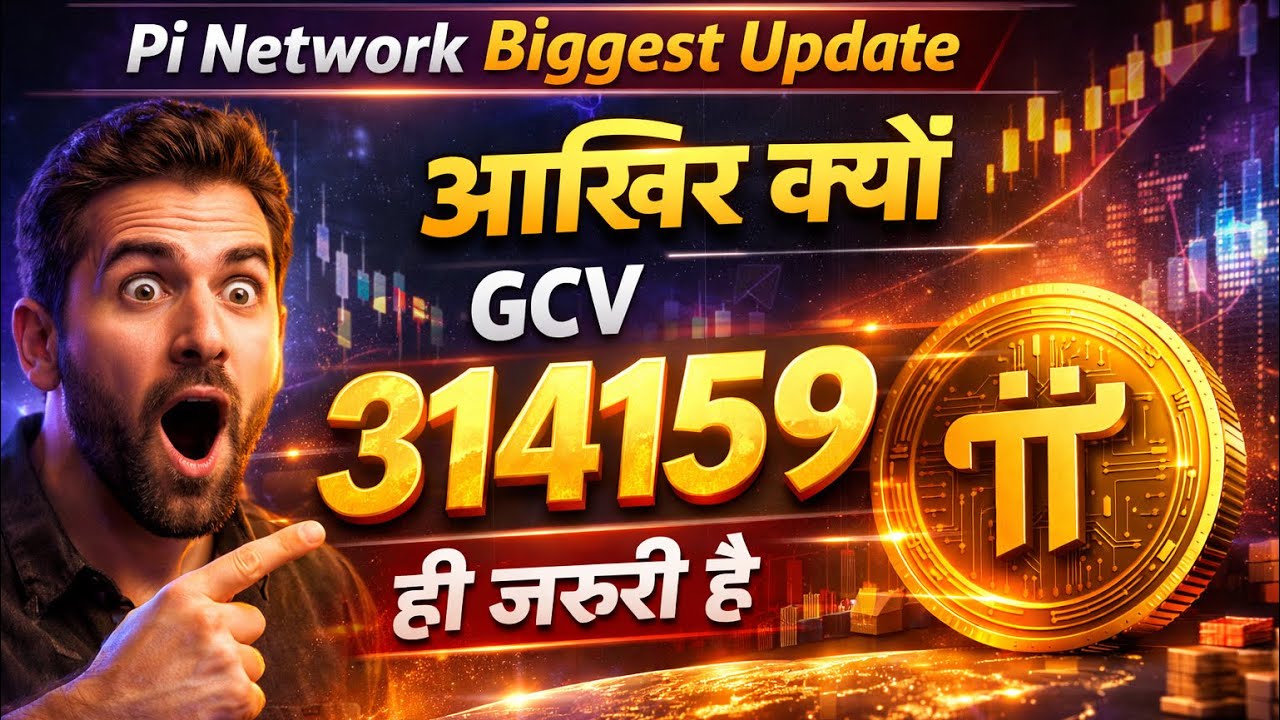 🔥 Pi Network Biggest Update 😱 | आखिर क्यों GCV 314159 ही जरूरी है 💥| pi network latest update | gcv 