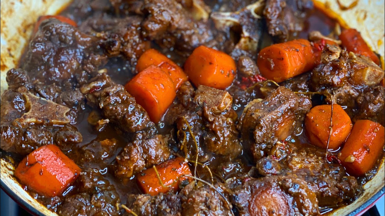 The Best Oxtail Stew || Stewed Oxtails Step by Step || TERRI-ANN’S KITCHEN