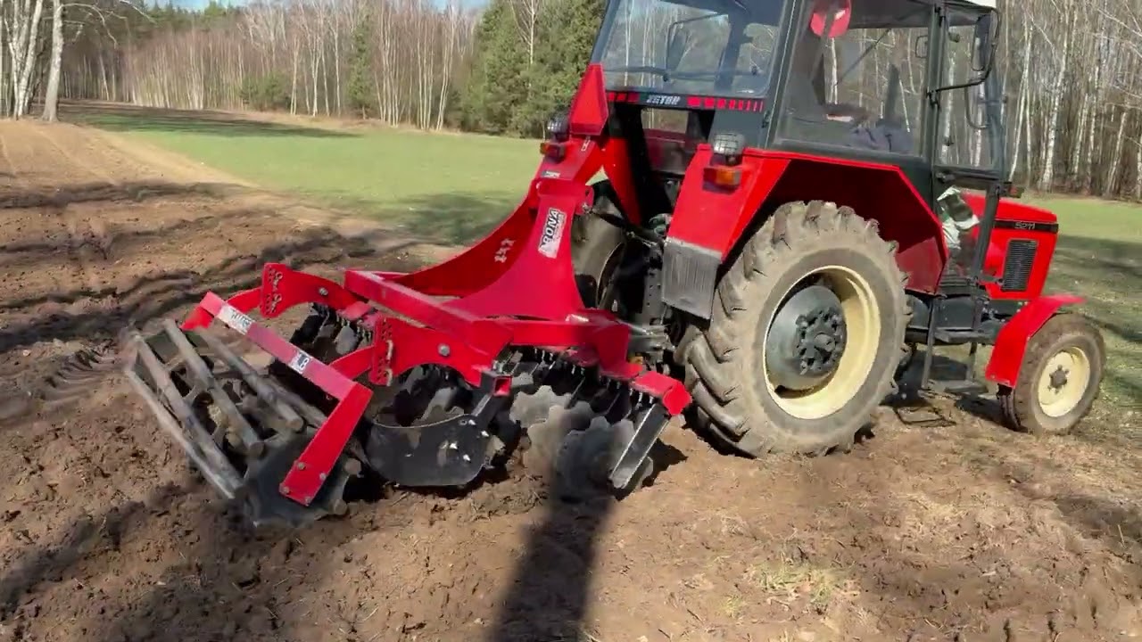ZETOR 5211 talerzówka EURO-MASZ 1,8m