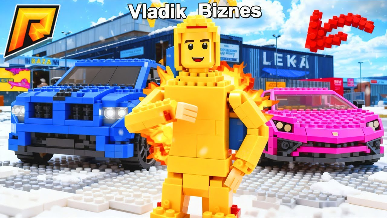 😮Я попал В ЛЕГО Радмир РП!