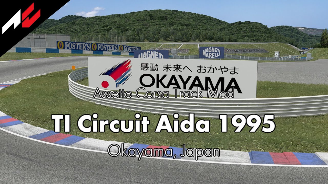 TI Circuit Aida - F1 1995 Pacific Grand Prix【Assetto Corsa Track Mod】