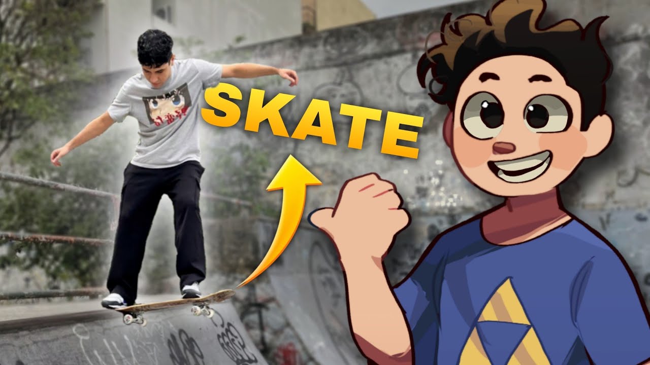 Um Gamer montando seu PRIMEIRO SKATE