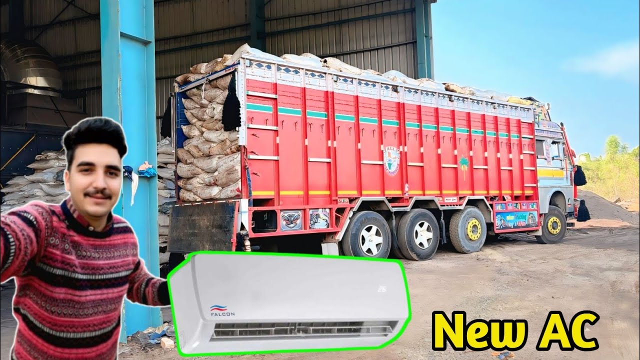 New AC ka update ♥️ || Unload karke savda a gaye || Truck lifestyles 