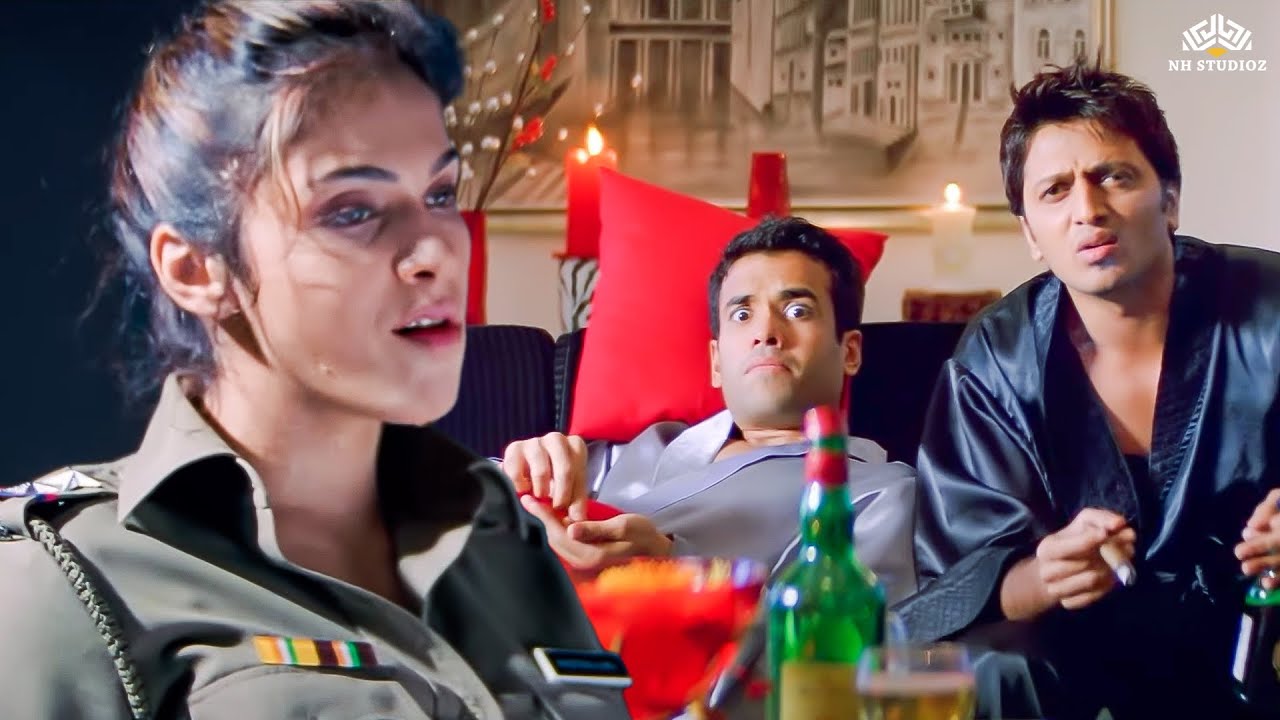 अगर मैं कपड़े पहनूंगी कम और बोलूंगी Welcome | Ritesh Deshmukh and Tushar Comedy | Kya kool Hain Hum