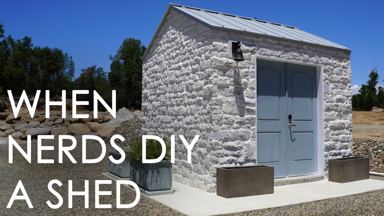 BONUS! The world's nicest shed (aka our pump house)