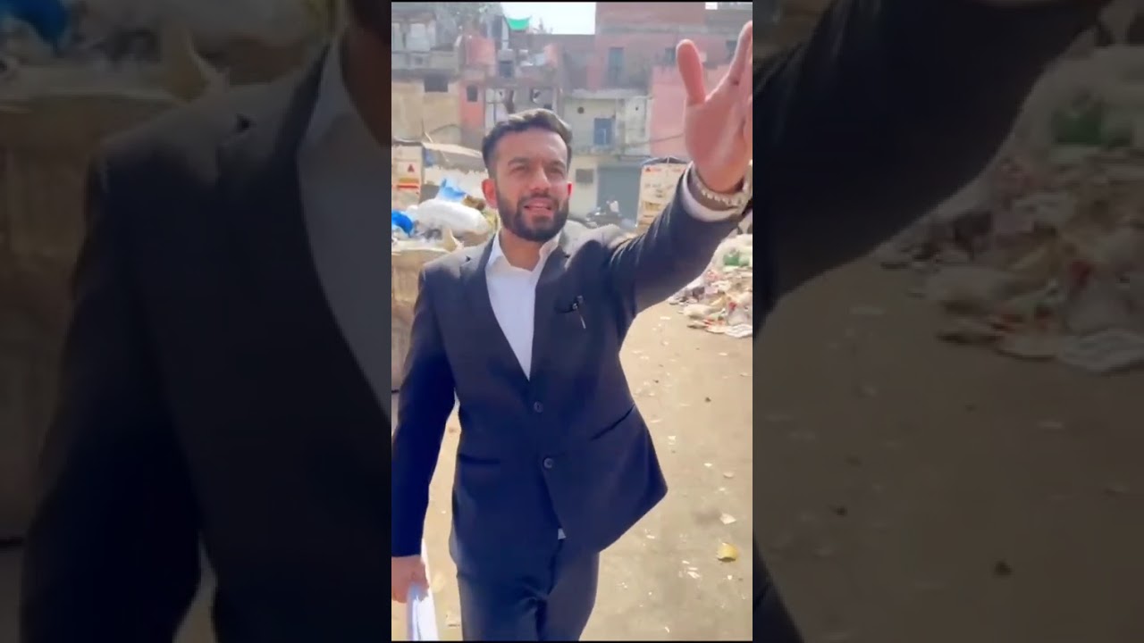 बसई दारापुर एक ऐतिहासिक गांव वहां की घनी आबादी के बीच कूड़ेदान का कुप्रबंधन